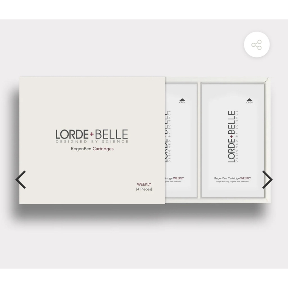 Lorde & Belle RegenPen Cartridge 7 day pack Daily‎ New without box.